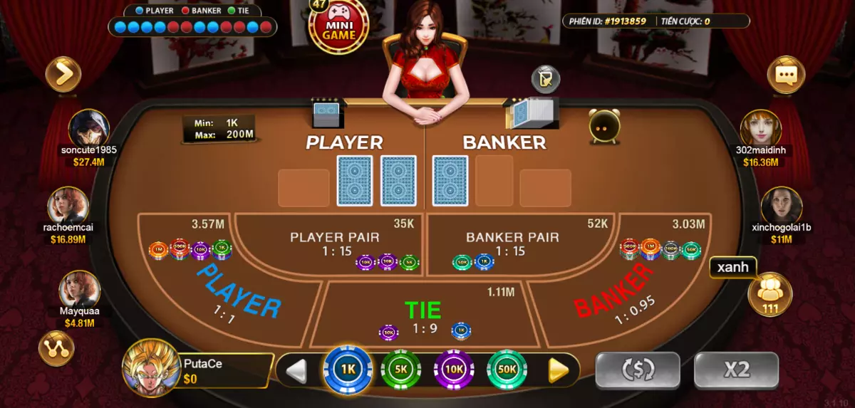 Sảnh game bài Go88 Club với sức hút cực lớn