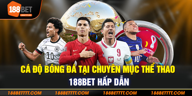 Cá độ bóng đá tại chuyên mục thể thao 188Bet hấp dẫn