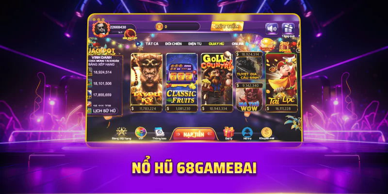 nổ hũ 68 game bài