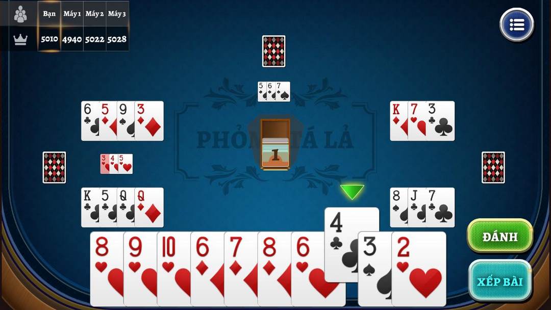 Cách tiến hành chơi game bài Tá Lả