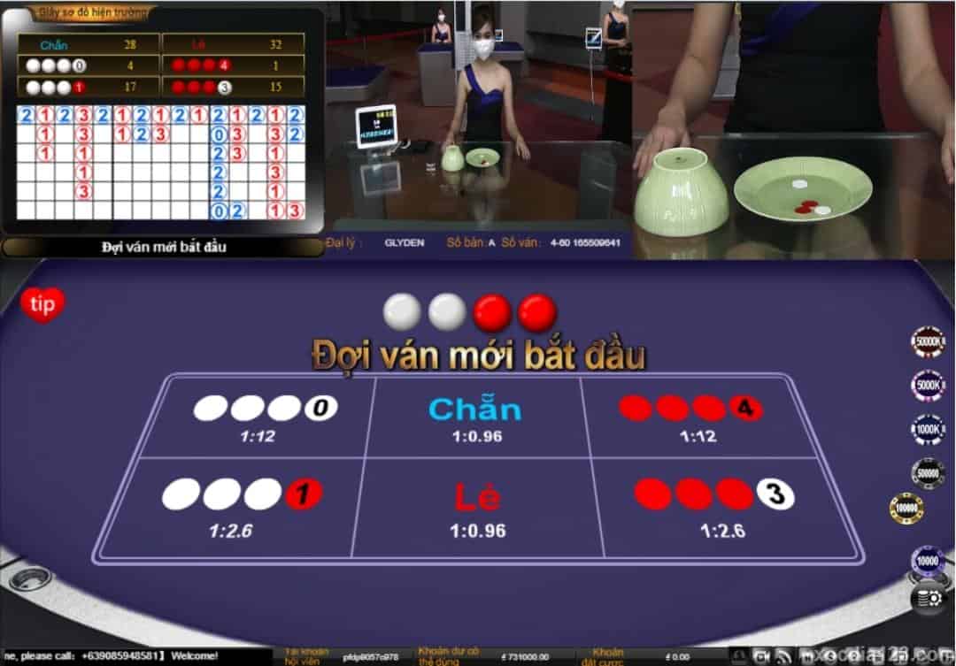Ảnh Chơi xóc đĩa đổi thưởng siêu hấp dẫn tại sòng bài 7Ball