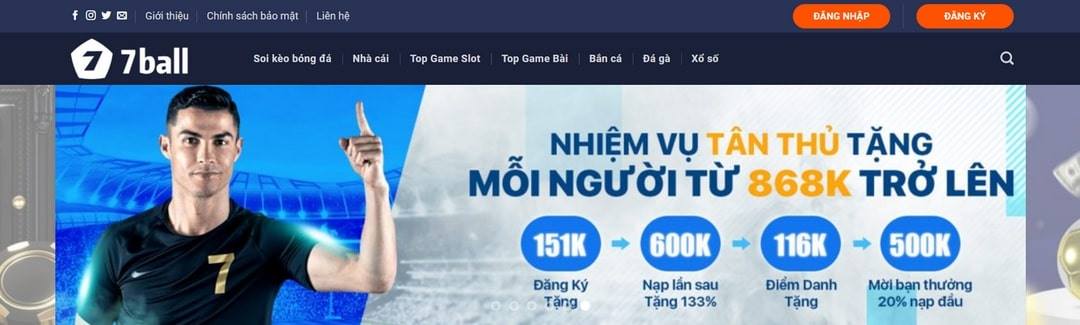 Hướng dẫn đăng nhập 7Ball cụ thể cho tân thủ
