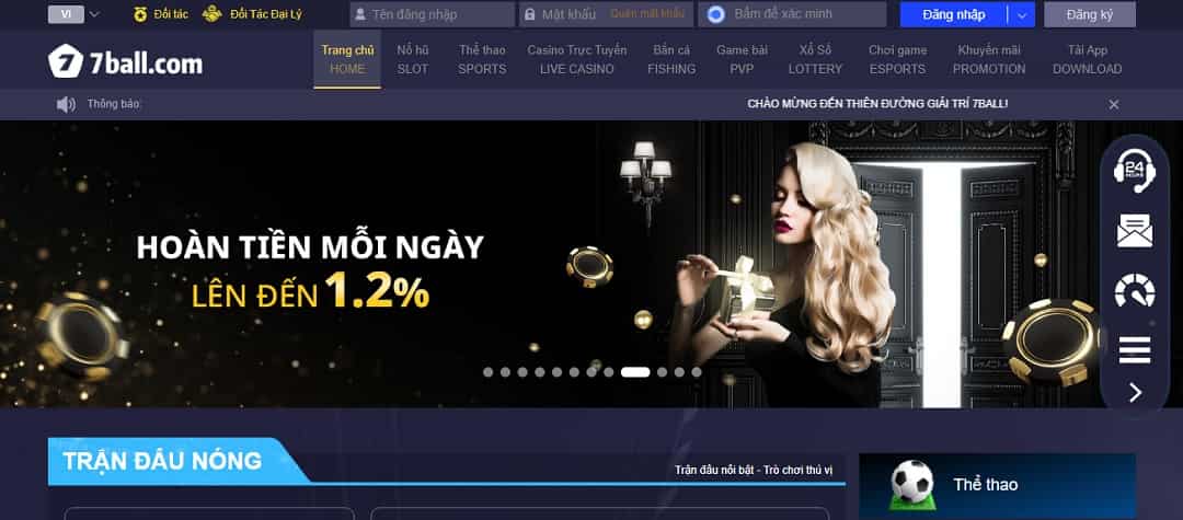 Một số điều kiện rút tiền cơ bản tại nhà cái 7ball