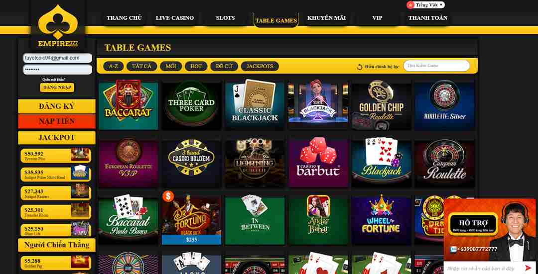 Nhiều loại game rất đa dạng, đa màu sắc