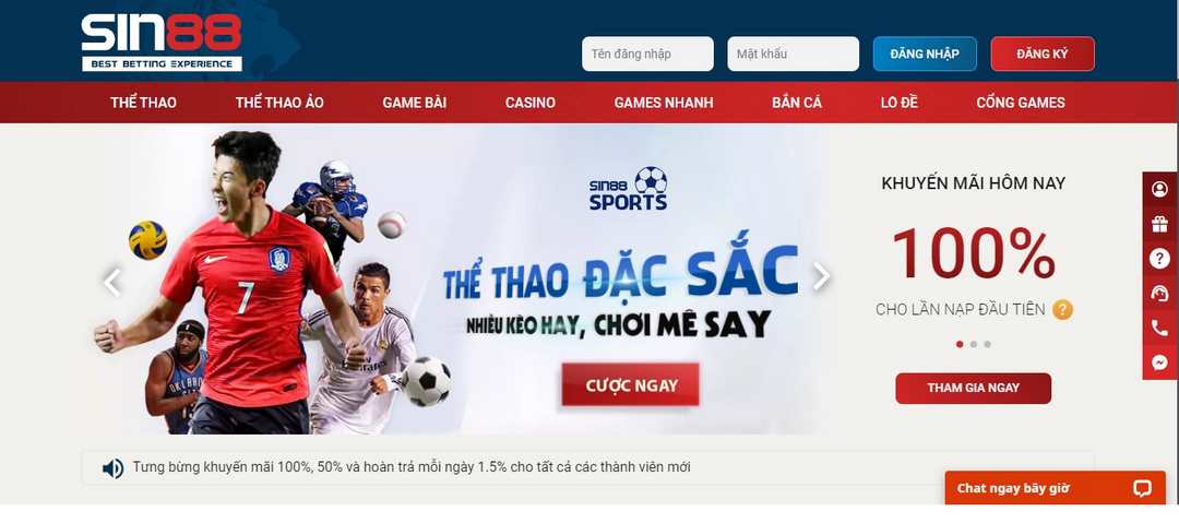 Khai quat thong tin ve nha cai Sin88