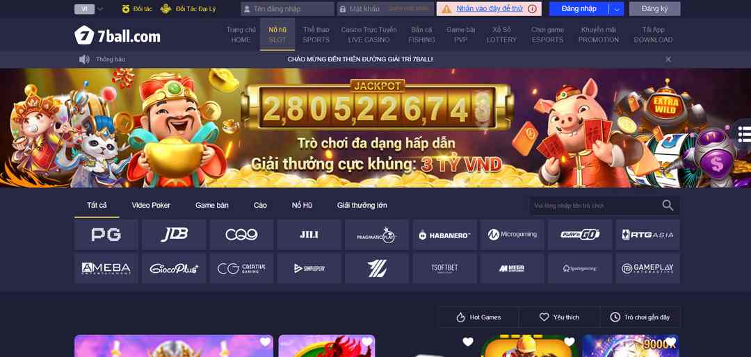Review 7ball về trò chơi đa dạng là nội dung bạn không nên bỏ sót