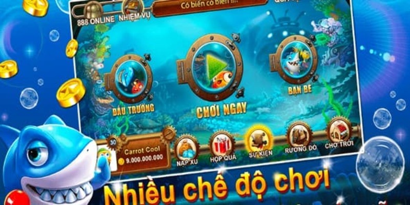 Bắn cá 7ball sinh động và hấp dẫn