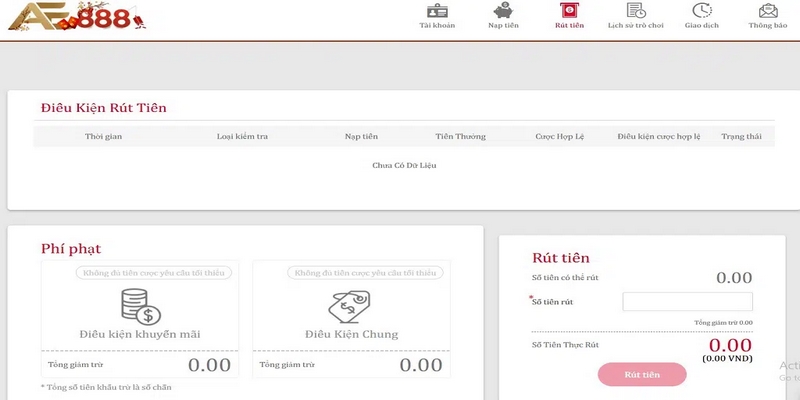 Rút tiền về túi quy đổi toàn bộ thưởng nhận được từ nhà cái