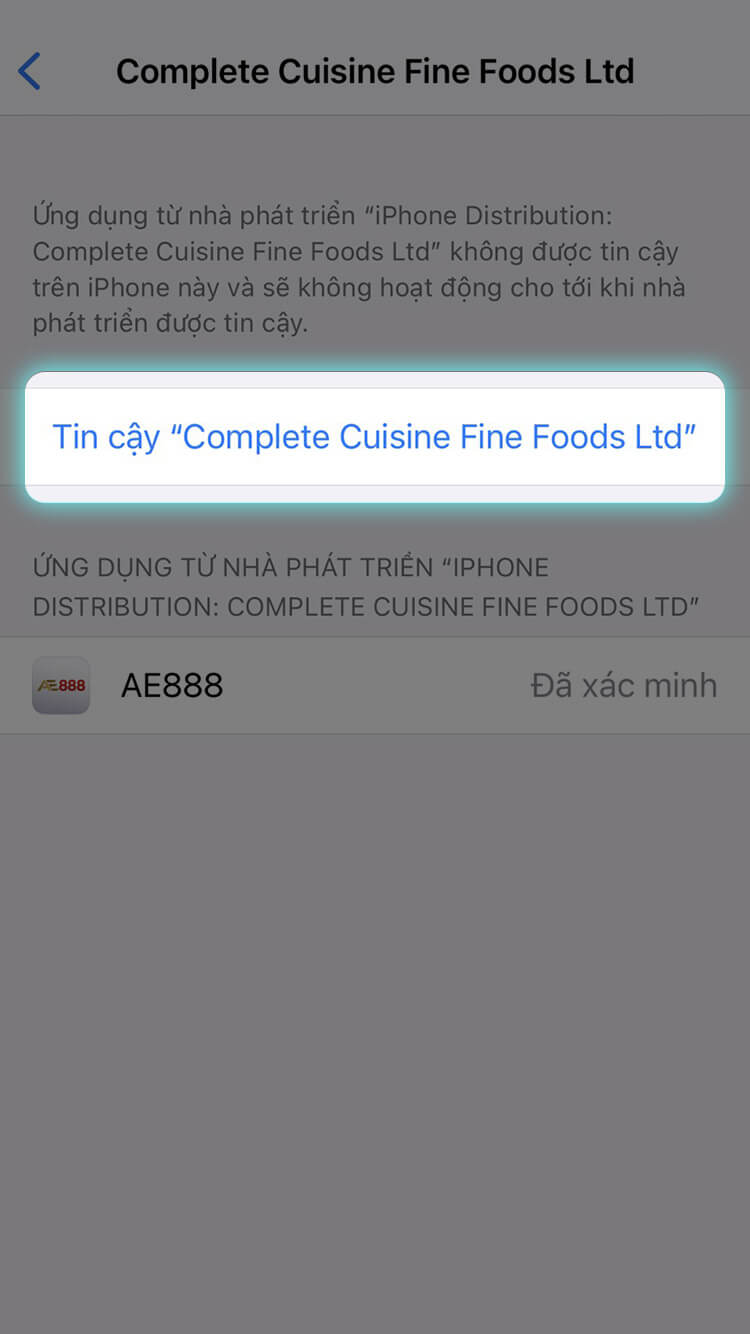 Chọn tin cậy complete cuisine fine foods ltd