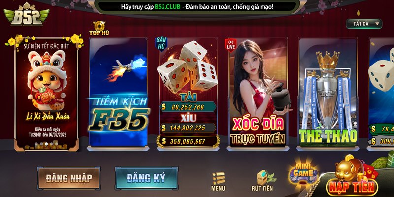 Tải game B52 từ nguồn chính thức giúp người chơi tránh được rủi ro về phần mềm