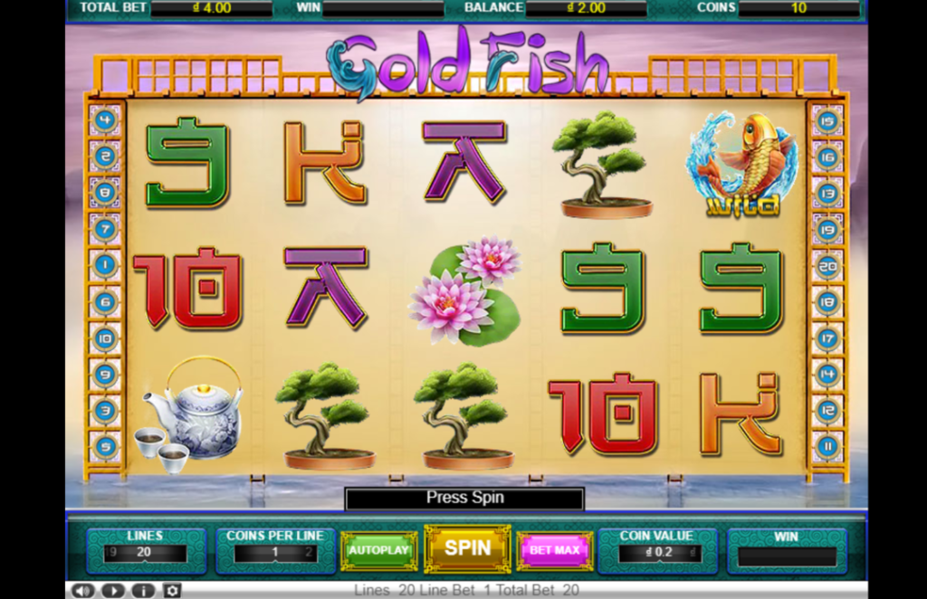 Top 10+ Game Nổ Hũ Được Săn Đón Nhất Trên BK8 18 - BK8 VC Goldfish: Gold Fish là một trò chơi nổ hũ kết hợp giữa chủ đề câu cá và phong cách bắn súng