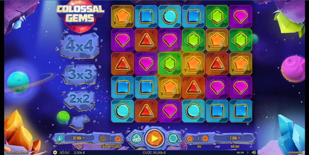 Top 10+ Game Nổ Hũ Được Săn Đón Nhất Trên BK8 21 - BK8 VC Colossal Gems: Colossal Gems là một trò chơi nổ hũ với chủ đề đá quý