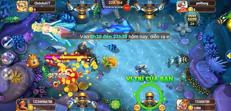 game bắn cá được nhiều người chơi
