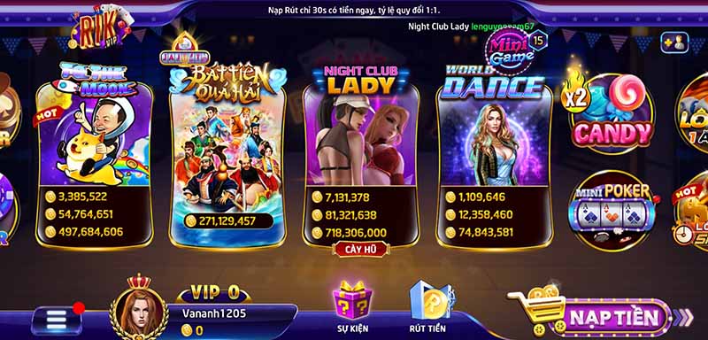 rikvip cổng game nổ hũ chuyên nghiệp