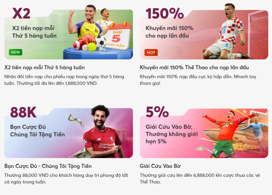 Khuyến mãi Net88