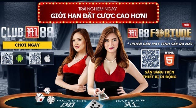 M88 Cá Cược Poker