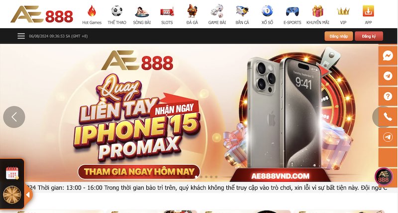 Điểm qua những ưu điểm nổi bật tại AE888