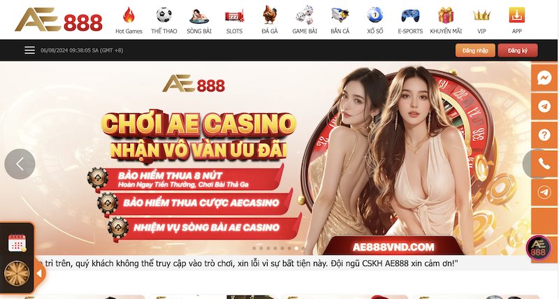 Những sản phẩm game trực tuyến tại nhà cái AE888
