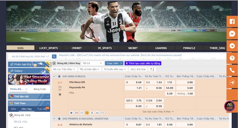 Cá cược thể thao online