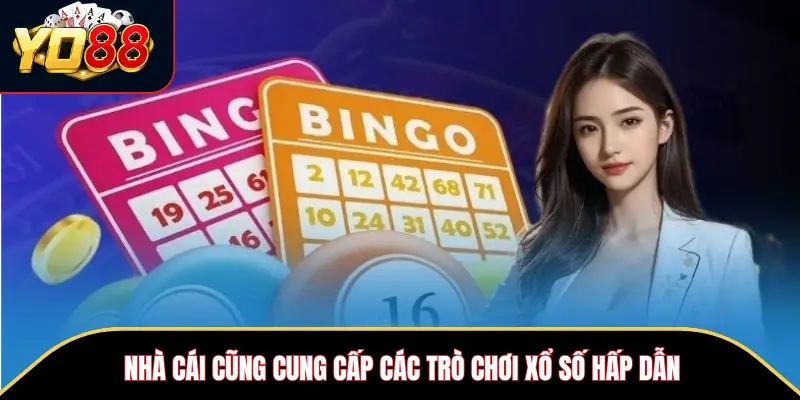 YO88 – Thiên Đường Cá Cược Đẳng Cấp Số 1 Tại Việt Nam 11 Nhà cái cũng cung cấp các trò chơi xổ số hấp dẫn