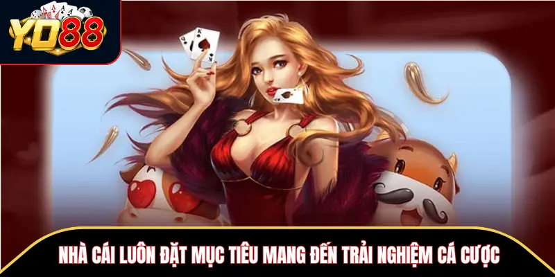 YO88 – Thiên Đường Cá Cược Đẳng Cấp Số 1 Tại Việt Nam 8 Nhà cái luôn đặt mục tiêu mang đến trải nghiệm cá cược