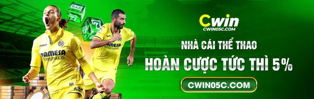 Banner sảnh cá cược thể thao Cwin