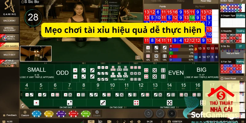 Cách chơi tài xỉu