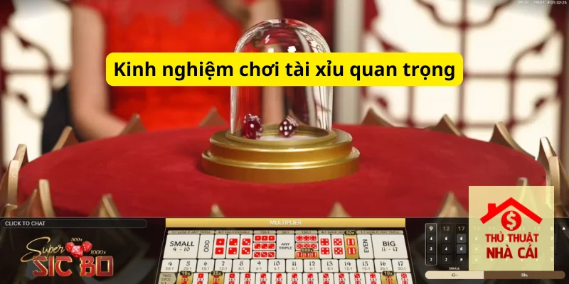 Cách chơi tài xỉu