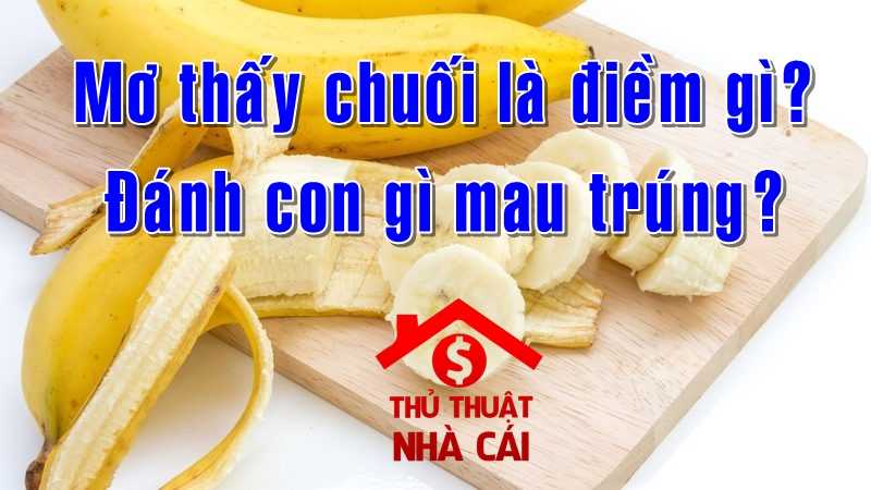 Mơ thấy chuối là điềm gì? Giải thích giấc mơ thấy trái chuối