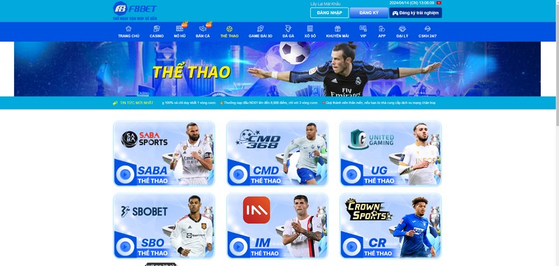 Các môn cá cược thể thao tại F8BET Các môn cá cược thể thao tại F8BET
