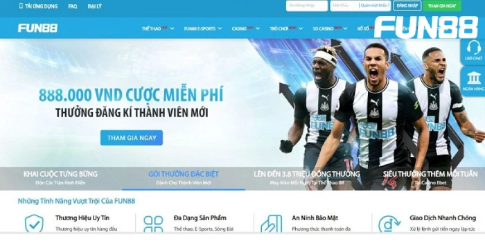 Giới thiệu sơ lược thông tin về nhà cái Fun88
