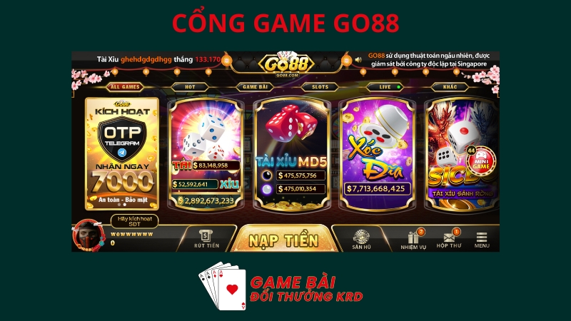 GO88 - Cổng game bài đẳng cấp