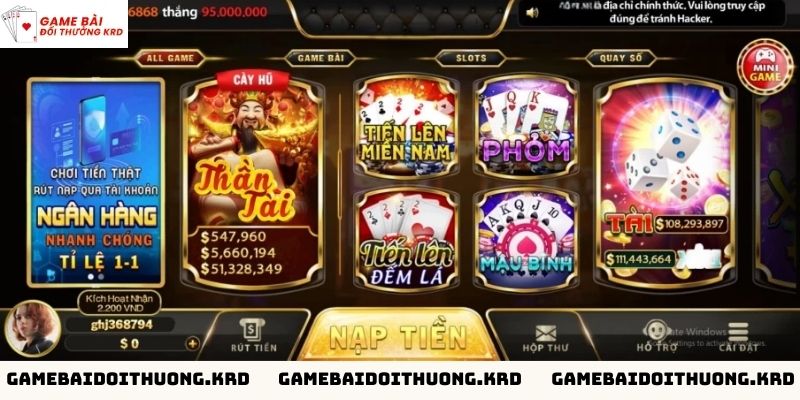 Tổng hợp game bài có tại Tun88 club