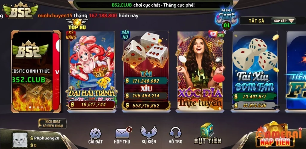 B52 Club Cổng game hợp pháp và an toàn