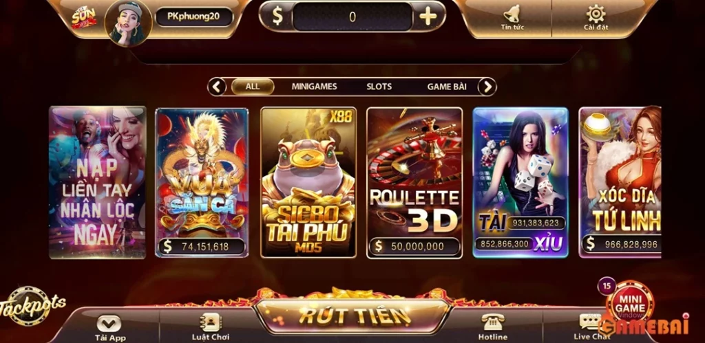 Sunwin Cổng game đổi thưởng của mọi game thủ