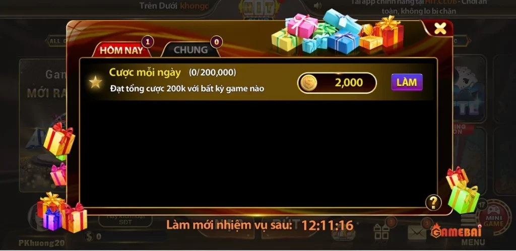 Khuyến mãi liên tục dành cho game thủ Hitclub