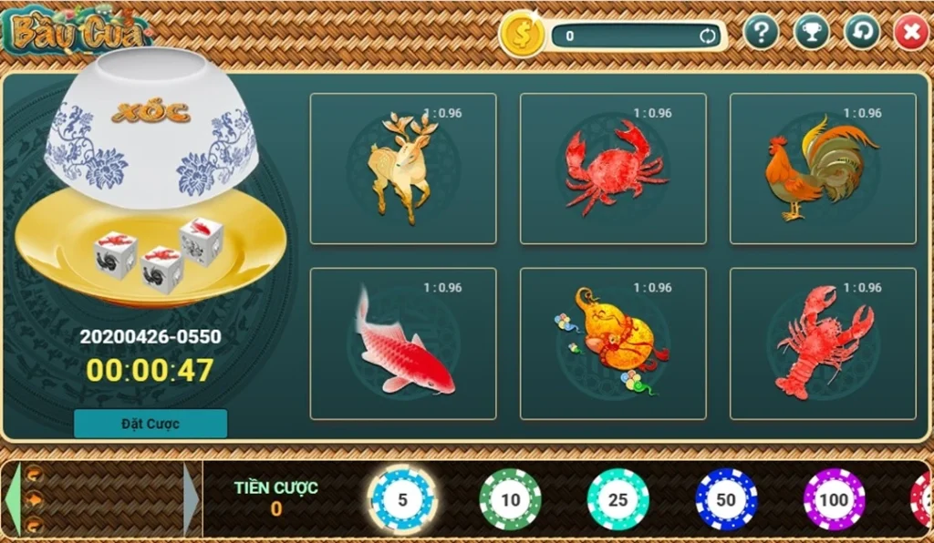 Bầu cua có nguồn gốc từ Trung Quốc từ xa xưa
