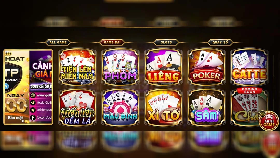 Go88 Sân chơi Mậu Binh online yêu thích của cao thủ