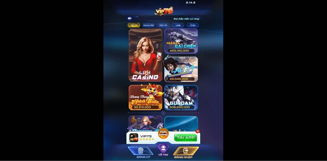 Hướng dẫn các bước tham gia và giao dịch trên cổng game bài VIP79