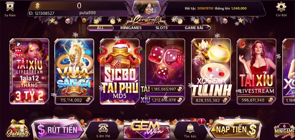 Đánh giá cổng game đổi thưởng Gemwin - Sân chơi nổ hũ đẳng cấp cho dân cược thời 4.0 4 Giao-dien-he-thong-sieu-than-thien