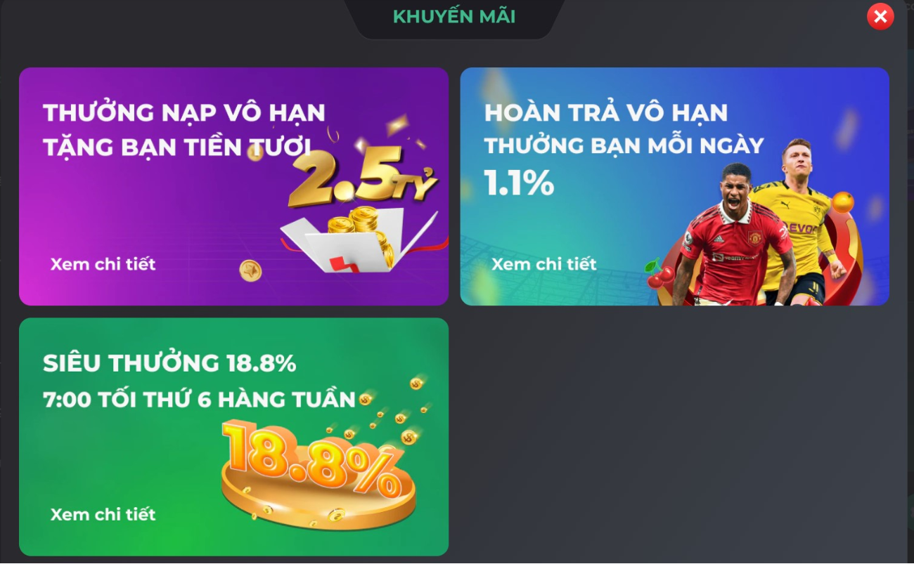 Đánh giá cổng game đổi thưởng Uk88: Trải nghiệm chơi game đỉnh cao 5 Khuyen-mai-hap-dan