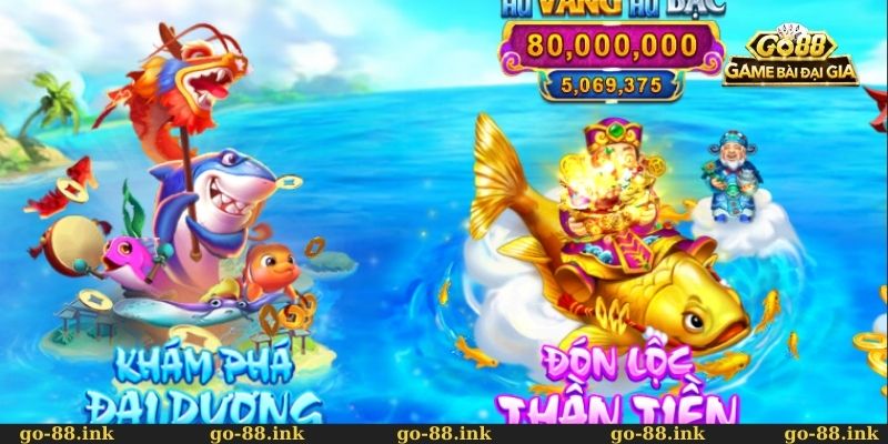 Bắn cá săn thưởng khủng tại cổng game