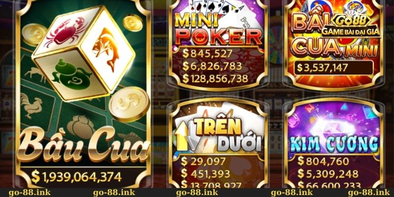 Kho tàng sản phẩm tại cổng game chất, tầm cỡ quốc tế