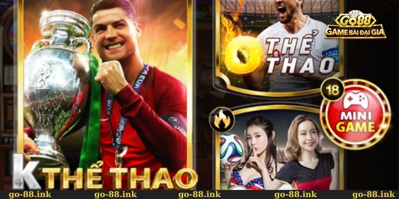 Thể thao Go88 siêu hấp dẫn, kèo cược kiếm thưởng lớn