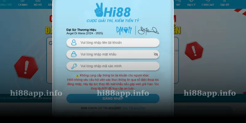 Hướng Dẫn Đăng Nhập Hi88 Chính Xác Và Nhanh Chóng Nhất