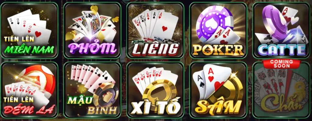 Game bài đa dạng tại Hitclub