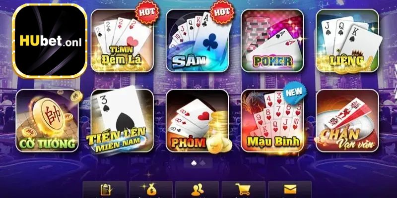 Kho game đa dạng Hubet