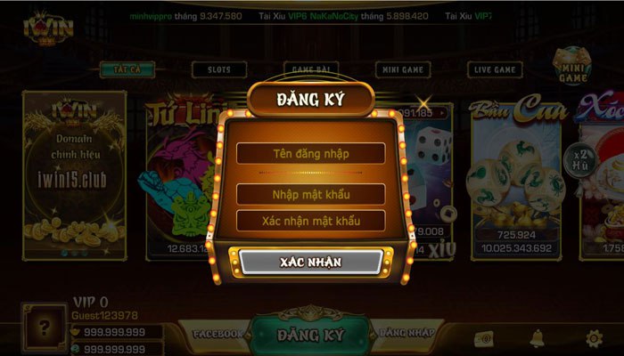 Hướng dẫn cách đăng ký tài khoản Iwin cho tân thủ
