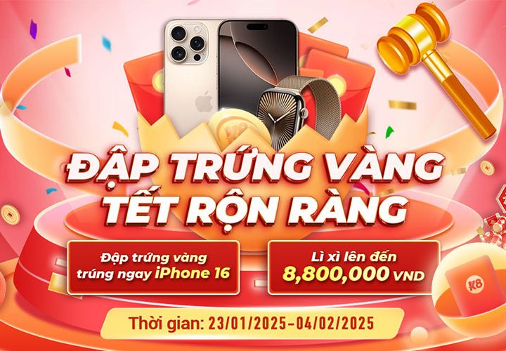 ĐẠP TRỨNG VÀNG TẾT RỘN RÀNG