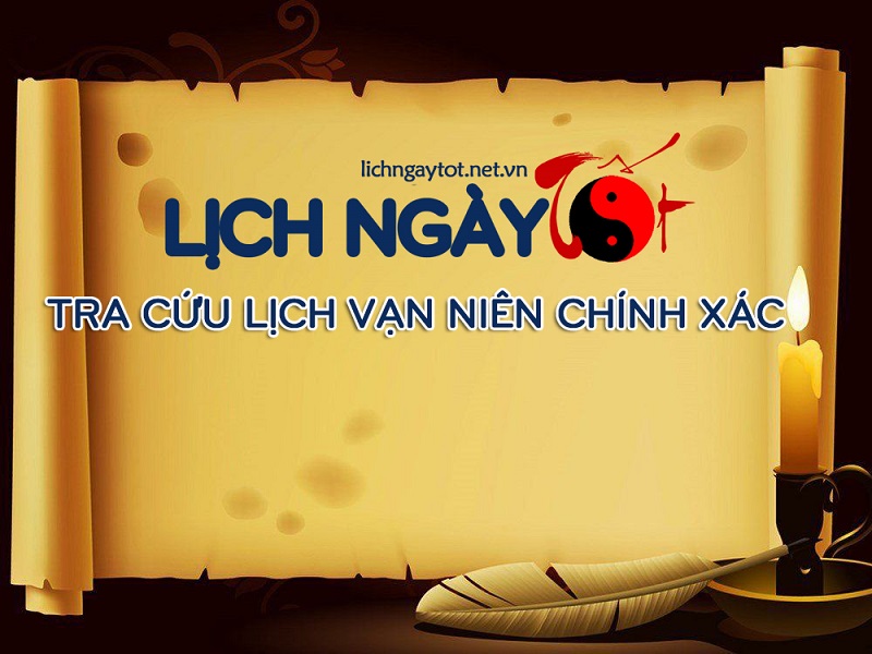 Lichngaytot.net.vn - Trang tra cứu Lịch vạn niên nhanh và chính xác